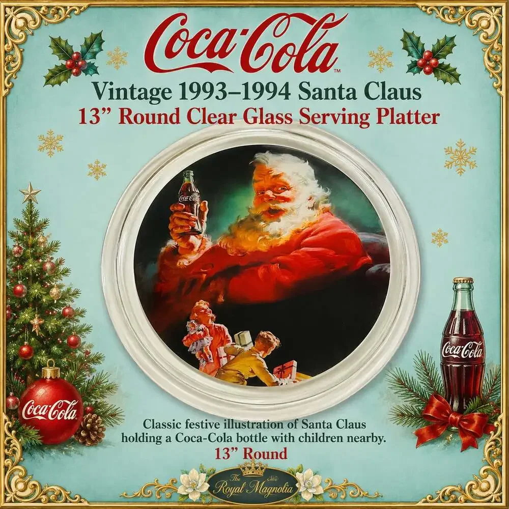Vintage 1993-1994 Coca-Cola Santa Claus 13